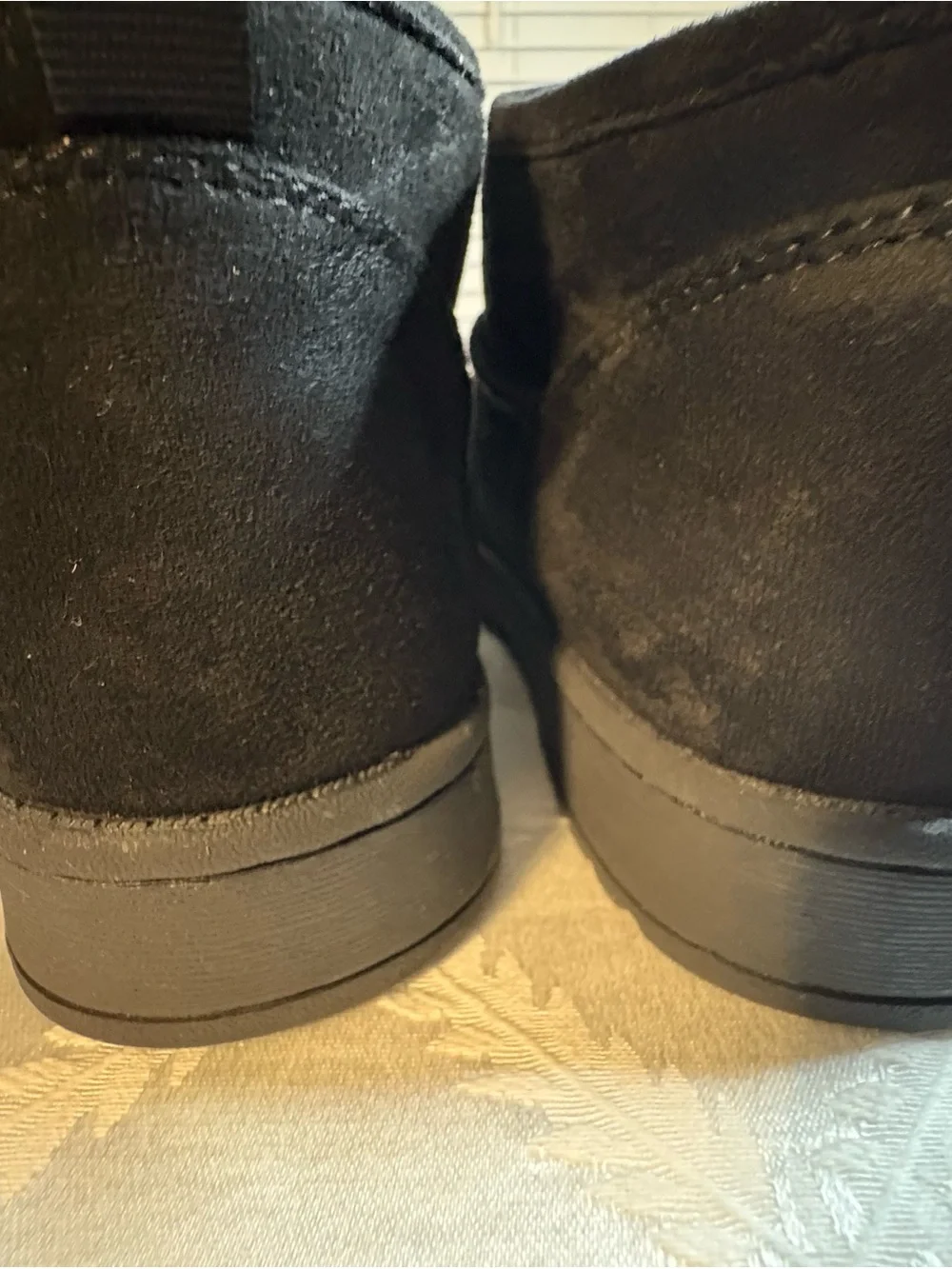 SO Kids Black Suede Boot